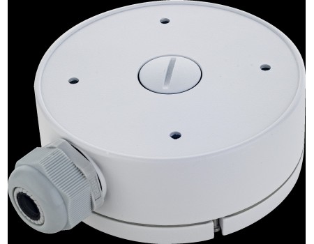 Galaxy Cloud Base Series Junction Box For Cd-80w Turret Camera / Aluminum Alloy + Plastic / White / 107×46mm / 0.75lb