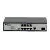 8-Port 10/100M PoE+ 1-Port Gigabit Copper + 1-Port Gigabit SFP Unmanaged PoE Switch (single AC-220V power supply; PoE budget 120W,  desktop/rack-mounted installation)