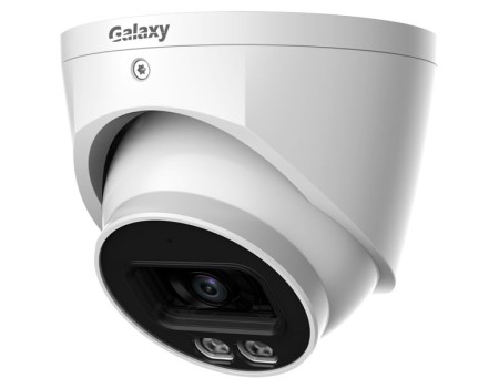 Galaxy Hunter 4MP AI Active Deterrence Color247 IR Fixed IP Turret Camera