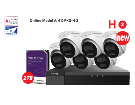 8CH HiLook 4MP Color247 AI IP KIT