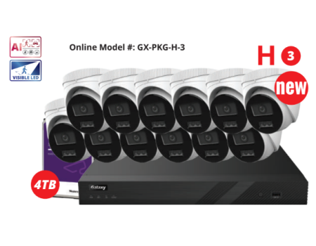 16CH HiLook 4MP Color247 AI IP KIT