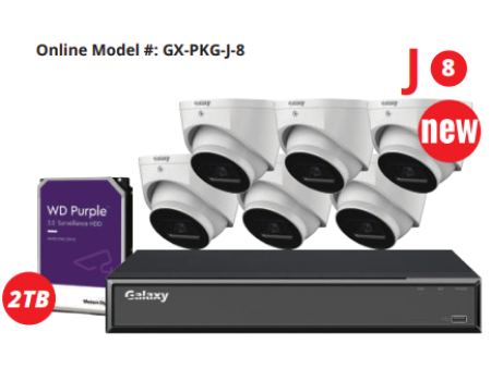 8CH Galaxy Hunter 4K Full Color AI ISP IP Kit