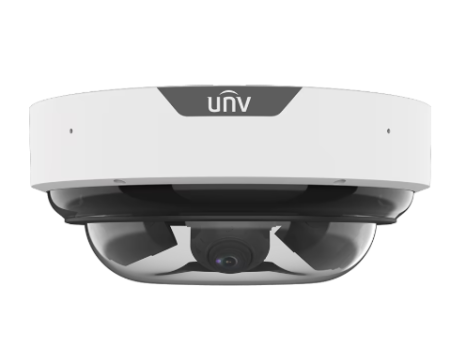 UNV 4 x 5MP LightHunter Multi-Sensor Varifocal Network Dome Camera