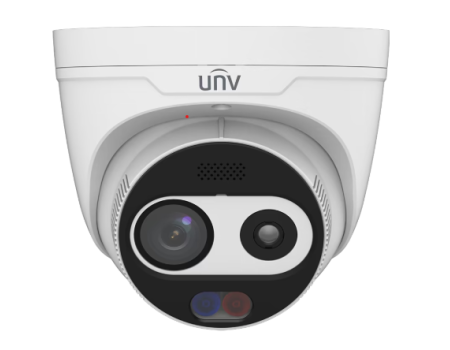 UNV 4MP Thermal & Optical Dual-spectrum Turret Network Camera