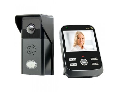 Wireless Day&Night Video Door Phone Intercom System 