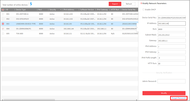 laview master password reset